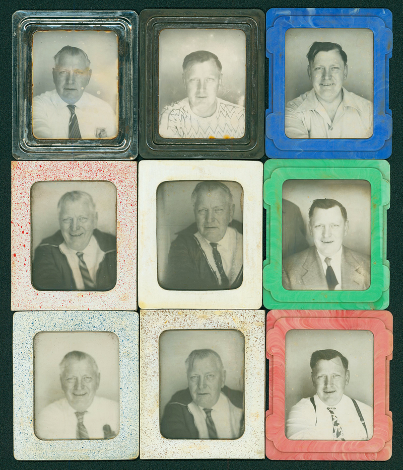 Illustration for article titled This Mystery Man Took Hundreds Of Photobooth Self-Portraits—But Why?